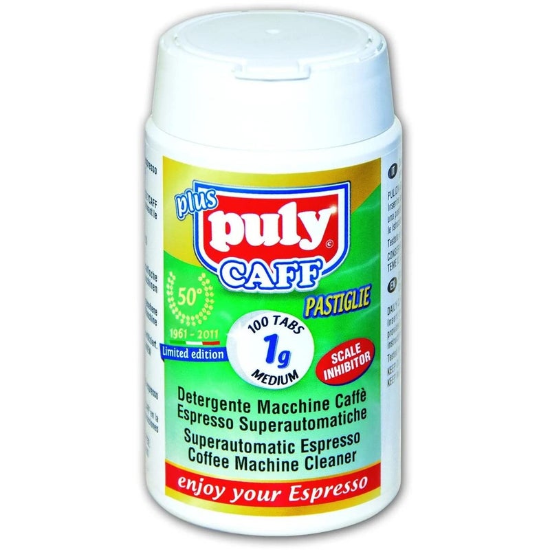 Puly Caff أقراص تنظيف ماكينة الإسبريسو السوبر أوتوماتيكية من بولي كاف - 1 جرام - Image 1